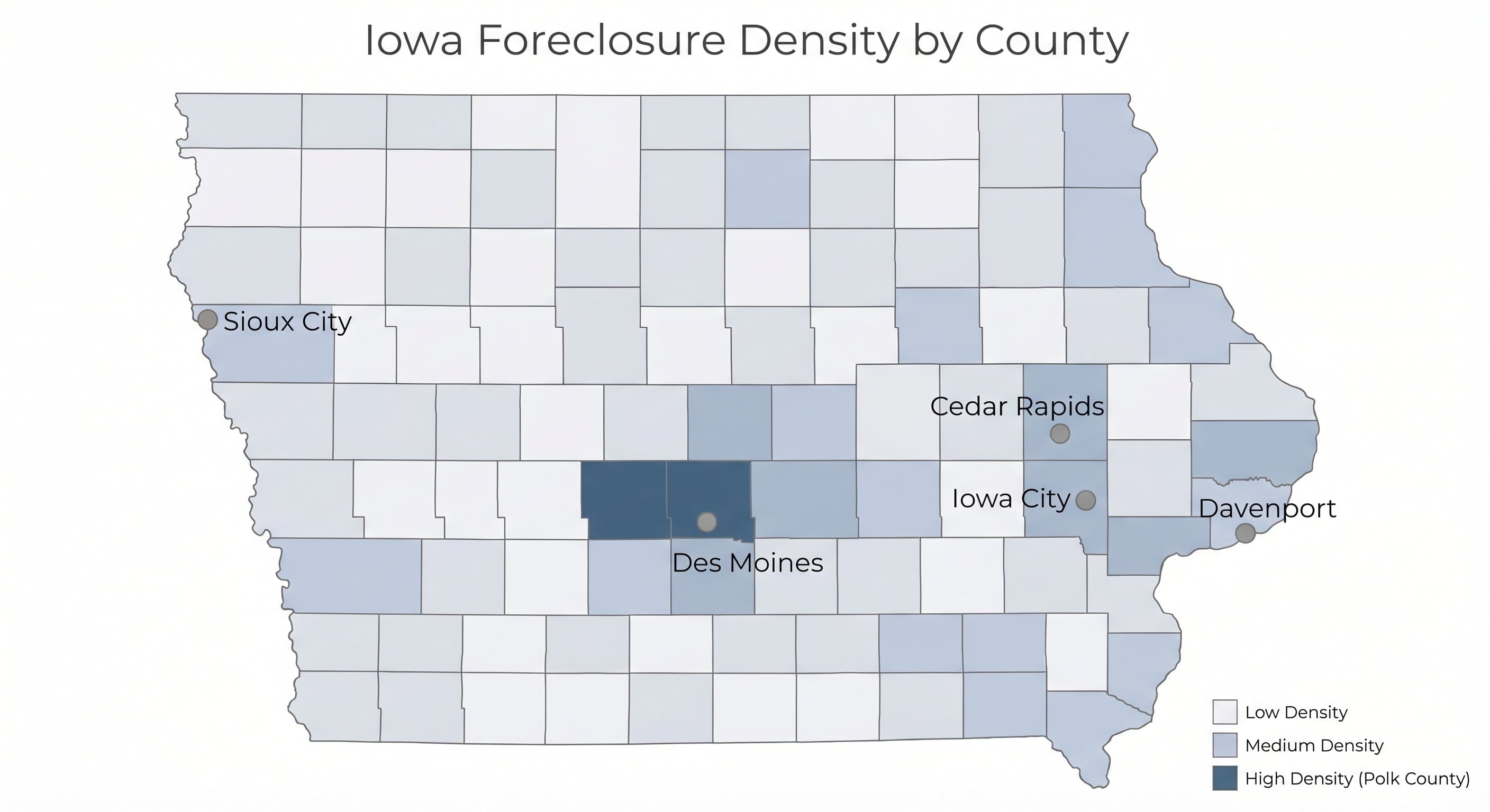 Foreclosure Leads Iowa: How the Judicial Process Creates Selective Opportunities