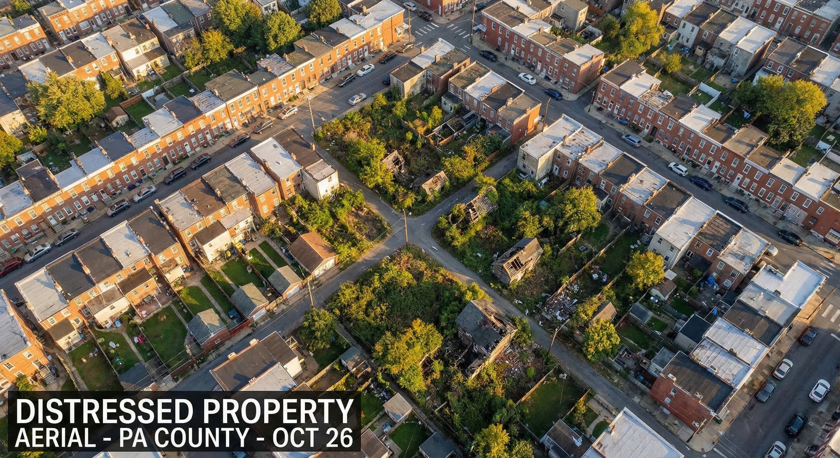 Vacant Property Leads in Pennsylvania: Where Blight Meets Opportunity for Investors